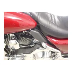 PartzBiz HD 50-0101 - บังลมกันความร้อนเครื่องยนต์เฟรมกลางสีดำ แฟริ่งบังลม Harley Touring Models 01-07 FL PartzBiz HD 50-0101 - บังลมกันความร้อนเครื่องยนต์เฟรมกลางสีดำ แฟริ่งบังลม Harley Touring Models 01-07 FL