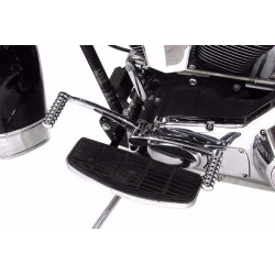 PartzBiz HD 21-0050 - Chrome Sliced Heel Toe ขยาย Splined Shifter Lever ชุด Harley Touring Bagger PartzBiz HD 21-0050 - Chrome Sliced Heel Toe ขยาย Splined Shifter Lever ชุด Harley Touring Bagger