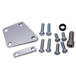 PartzBiz HD 27-0341 - Chrome Kickstand Jiffystand Wedge Mount Lowering Kit 1981-2006 Harley Touring