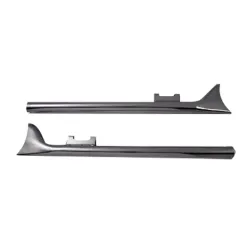 PartzBiz HD 30-0386 - Chrome 1-7/8‚” Fishtail Drag Pipe Slip On ท่อไอเสียขนาด 33 นิ้ว Harley Touring PartzBiz HD 30-0386 - Chrome 1-7/8‚” Fishtail Drag Pipe Slip On ท่อไอเสียขนาด 33 นิ้ว Harley Touring