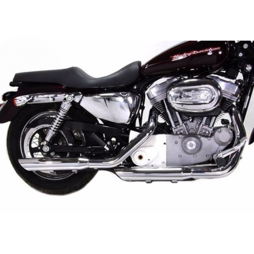 PartzBiz HD: 3447451-Chrome 3‚” Slash Down Cut Slip On Muffler Exhaust Harley Sportster 2004-2013 Iron PartzBiz HD: 3447451-Chrome 3‚” Slash Down Cut Slip On Muffler Exhaust Harley Sportster 2004-2013 Iron