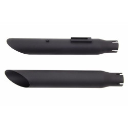 PartzBiz HD 30-0438 - ท่อไอเสีย Slip-On Slash Cut สีดำแบน Baffle 1980-2003 Harley Sportster PartzBiz HD 30-0438 - ท่อไอเสีย Slip-On Slash Cut สีดำแบน Baffle 1980-2003 Harley Sportster