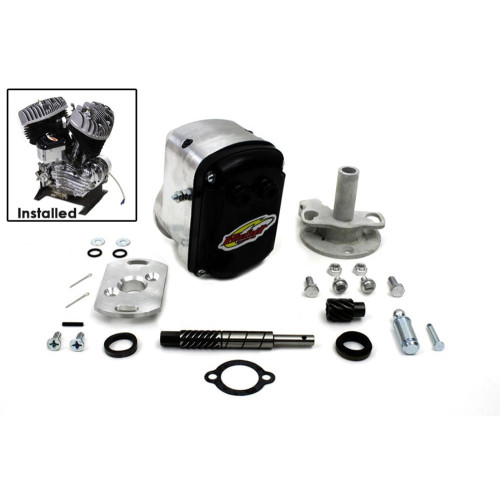 PartzBiz HD: 3449649-Joe Hunt Magneto Assembly Shaft ฐานยึดถาวร Harley Ironhead Sportster WL UL