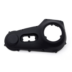 PartzBiz HD 43-0370 - Steel Outer Primary Cover Matte Powdercoat Black Harley Softail FXST 1994-1998