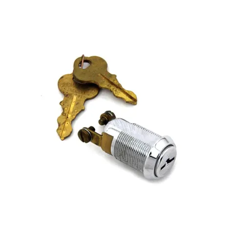 PartzBiz HD: 3448379-Chrome Mini Miniature On/Off Switch Lock Chicago Keys Harley Chopper Rigid NOS PartzBiz HD: 3448379-Chrome Mini Miniature On/Off Switch Lock Chicago Keys Harley Chopper Rigid NOS
