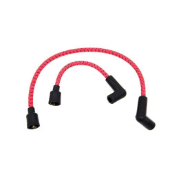 PartzBiz HD 32-7337 - ชุดสายไฟจุดระเบิดหัวเทียนผ้าสีดำพร้อมชุดสายไฟจุดระเบิด Harley Softail Sportster Dyna PartzBiz HD 32-7337 - ชุดสายไฟจุดระเบิดหัวเทียนผ้าสีดำพร้อมชุดสายไฟจุดระเบิด Harley Softail Sportster Dyna