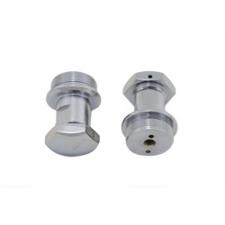 PartzBiz HD 24-0140 - V-Twin Upper Lower 41mm Fork Tube Plug Pair Set Polished Harley Touring 49-79 PartzBiz HD 24-0140 - V-Twin Upper Lower 41mm Fork Tube Plug Pair Set Polished Harley Touring 49-79