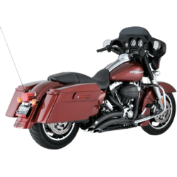 PartzBiz HD 46042 - Vance & Hines Black 2-2 2 Into 2 Big Radius Exhaust System Harley Touring 07-16 PartzBiz HD 46042 - Vance & Hines Black 2-2 2 Into 2 Big Radius Exhaust System Harley Touring 07-16