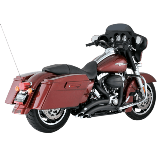 PartzBiz HD: 3459711-Vance & Hines Black 2-2 2 Into 2 Big Radius Exhaust System Harley Touring 07-16 PartzBiz HD: 3459711-Vance & Hines Black 2-2 2 Into 2 Big Radius Exhaust System Harley Touring 07-16