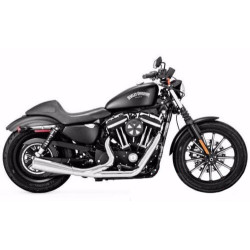 PartzBiz HD 17624 - Vance & Hines Chrome 2 Into 1 2-1 Upsweep Exhaust Pipe Harley Sportster 07-2017 PartzBiz HD 17624 - Vance & Hines Chrome 2 Into 1 2-1 Upsweep Exhaust Pipe Harley Sportster 07-2017