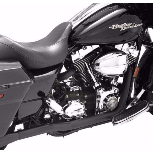 PartzBiz HD: 3446442-Black Vance & Hines Dresser True Duals Header Pipes Exhaust 95-08 Harley Touring PartzBiz HD: 3446442-Black Vance & Hines Dresser True Duals Header Pipes Exhaust 95-08 Harley Touring