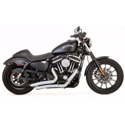 PartzBiz HD 26067 - Vance & Hines Chrome Big Radius Exhaust Pipes System 14-2020 Harley Sportster XL PartzBiz HD 26067 - Vance & Hines Chrome Big Radius Exhaust Pipes System 14-2020 Harley Sportster XL