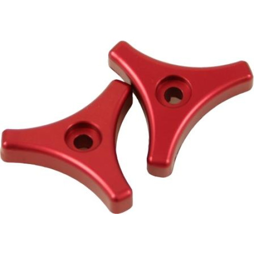 PartzBiz HD: SDEFCAHR-K-SDI Fork Cap Adjuster Handle Set Red for KYB PartzBiz HD: SDEFCAHR-K-SDI Fork Cap Adjuster Handle Set Red for KYB
