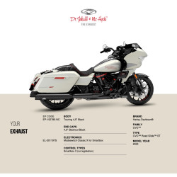 PartzBiz HD EP-152785-NC - CVO Road Glide ST - Slashcut Black