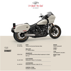 PartzBiz HD EP-251046 - FXLRST 2023 - Mid Control Brushed Stainless