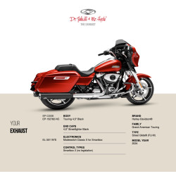 PartzBiz HD EP-152782-NC - Touring Street Glide (FLHX) - Streefighter Blank